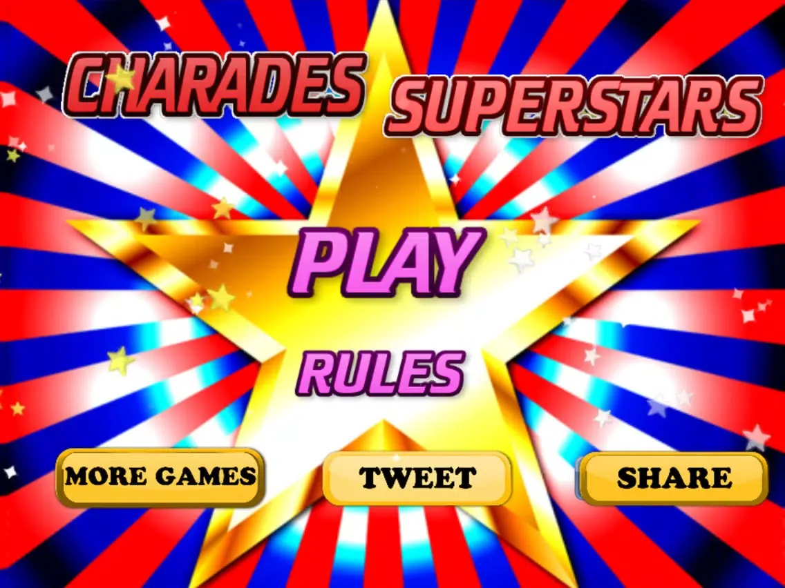 Charades Superstars iPad  Screenshots