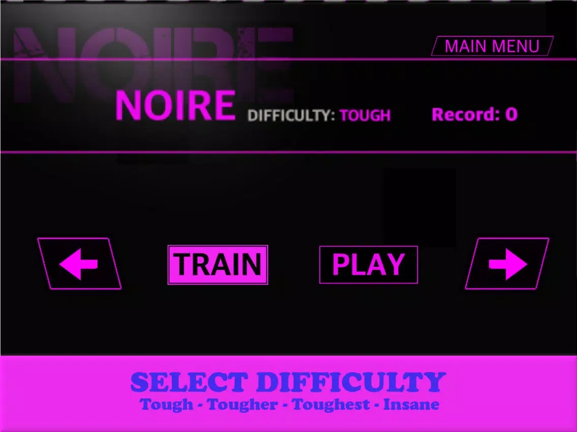 Скриншоты Noire iPad 