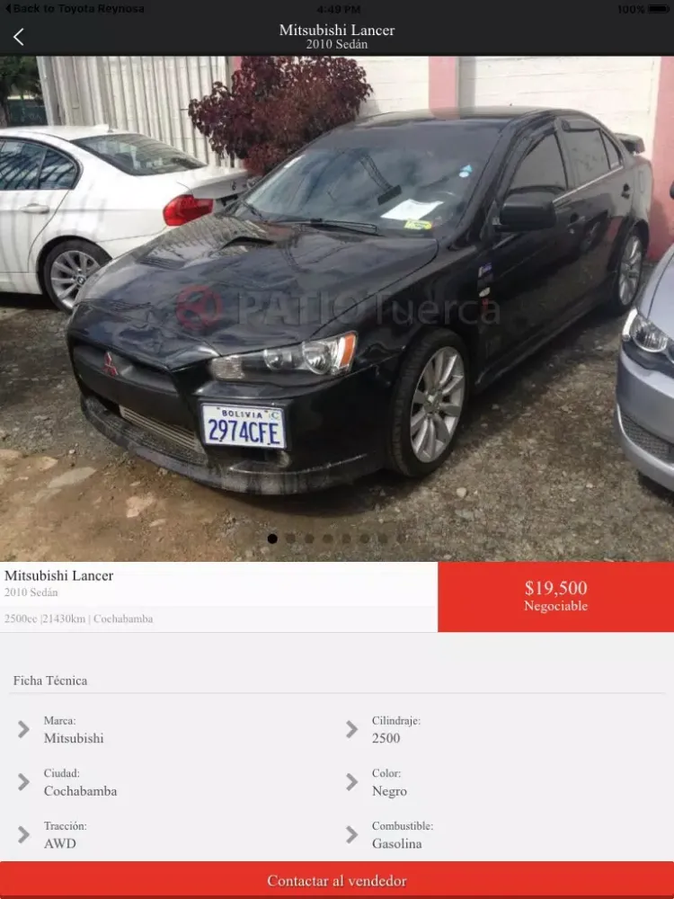 Blanco Automotors iPad  Ekran Görüntüleri