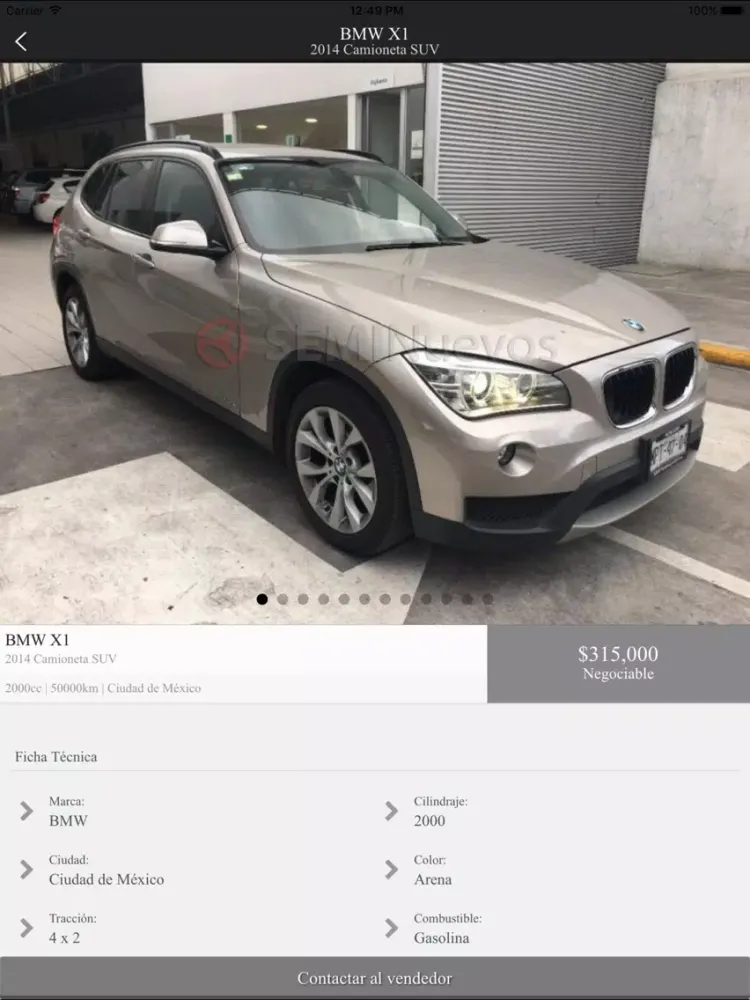BMW LINDAVISTA iPad  スクリーンショット