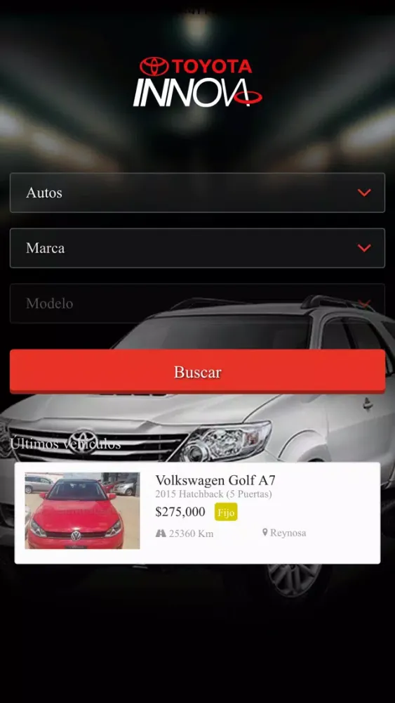 Toyota Reynosa স্ক্রিনশট
