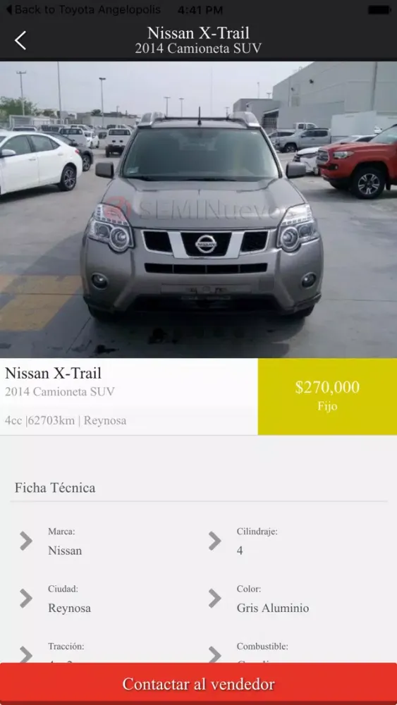 Toyota Reynosa স্ক্রিনশট