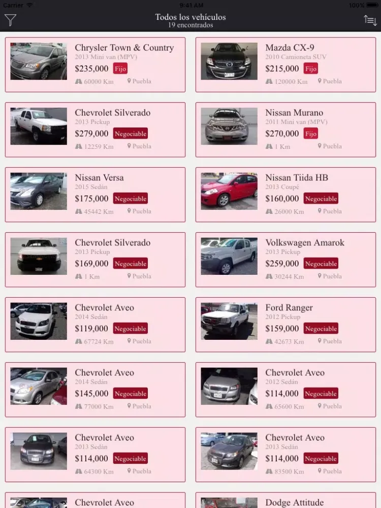 Nissan Diagonal iPad  Screenshots