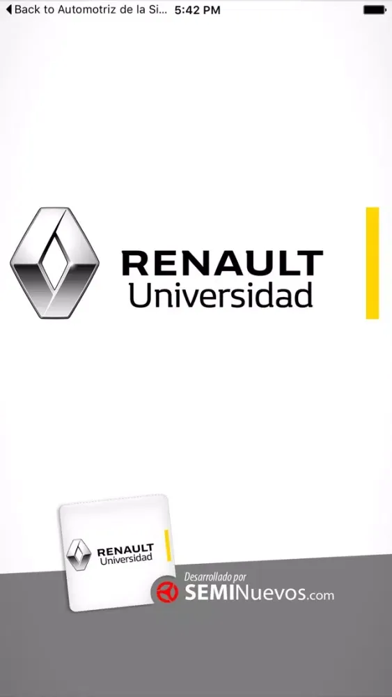Renault Universidad Ekran Görüntüleri