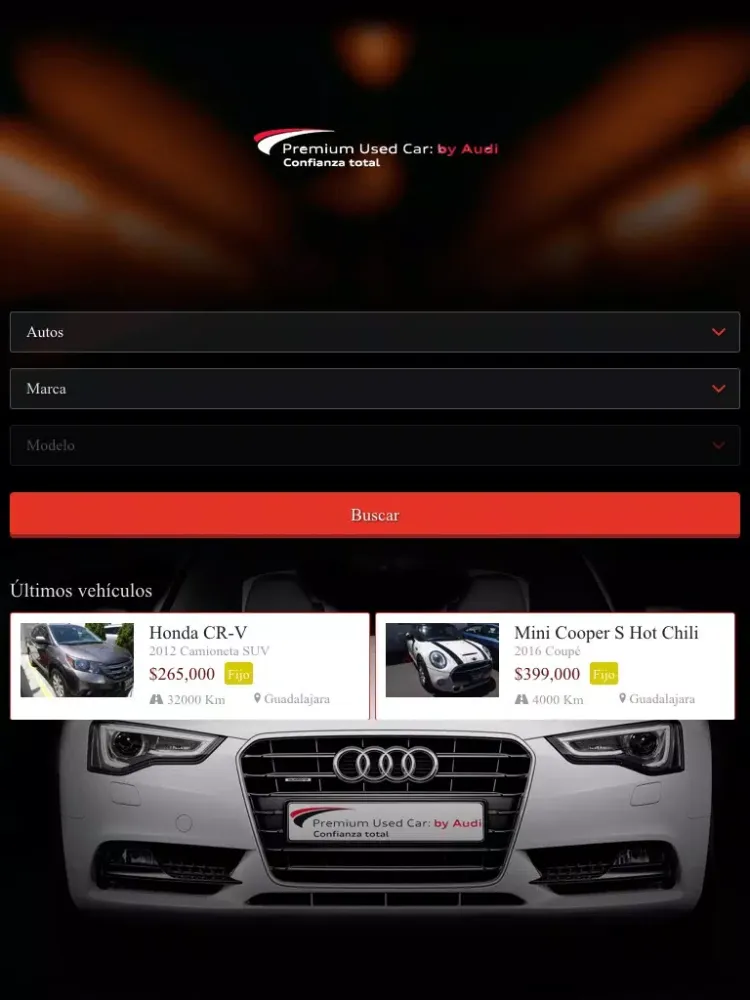 Seminuevos ABG iPad  Screenshots