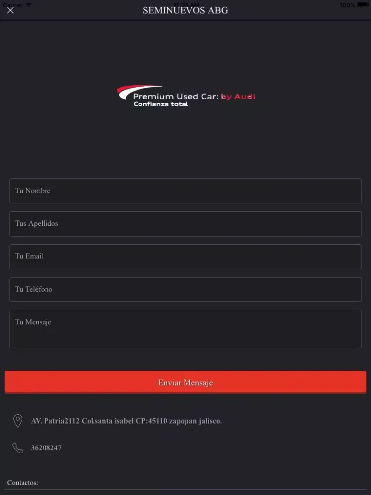 Seminuevos ABG iPad  Screenshots