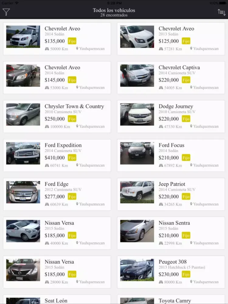 Toyota Apizaco iPad  Screenshots