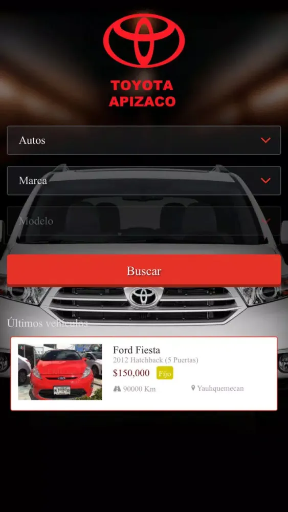 Toyota Apizaco Screenshots