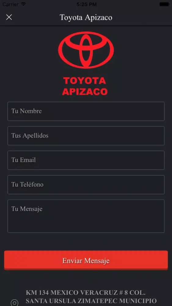 Toyota Apizaco Screenshots