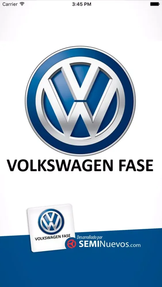 VOLKSWAGEN FASE Ekran Görüntüleri