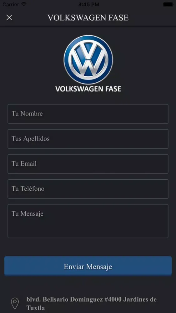 VOLKSWAGEN FASE Ekran Görüntüleri