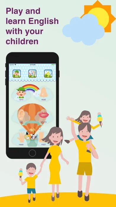Zrzuty ekranu English for kid - Play & Learn