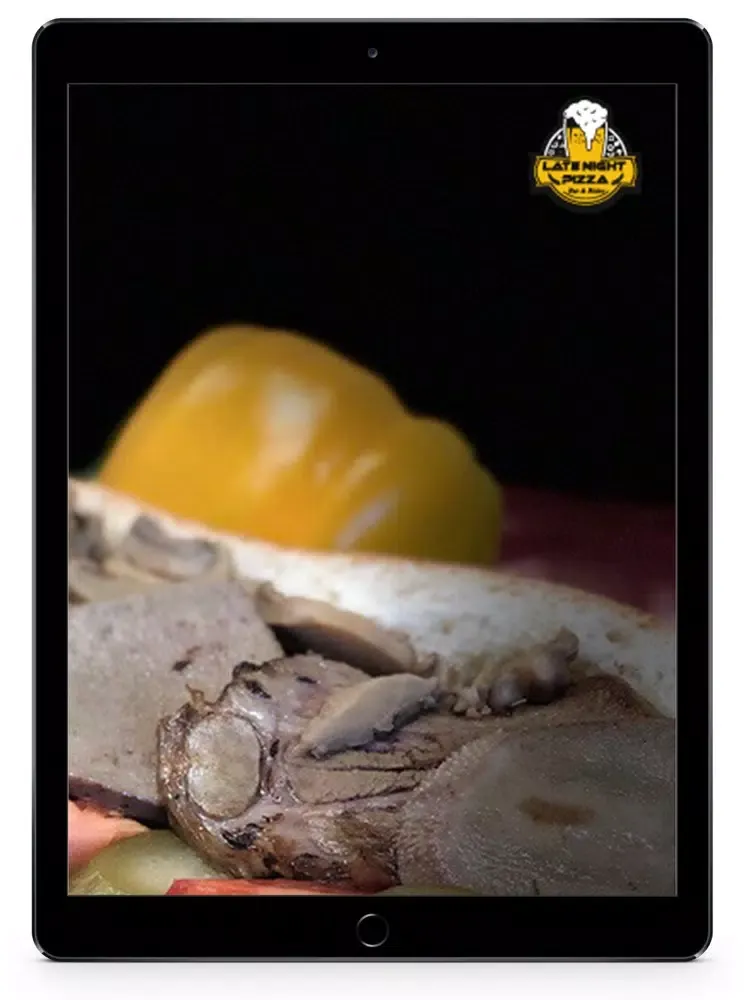 Late Night Pizza Bistro iPad  Screenshots