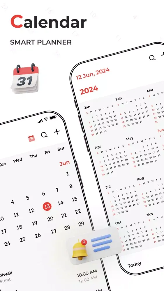 Screenshot di Calendar - Smart Planner