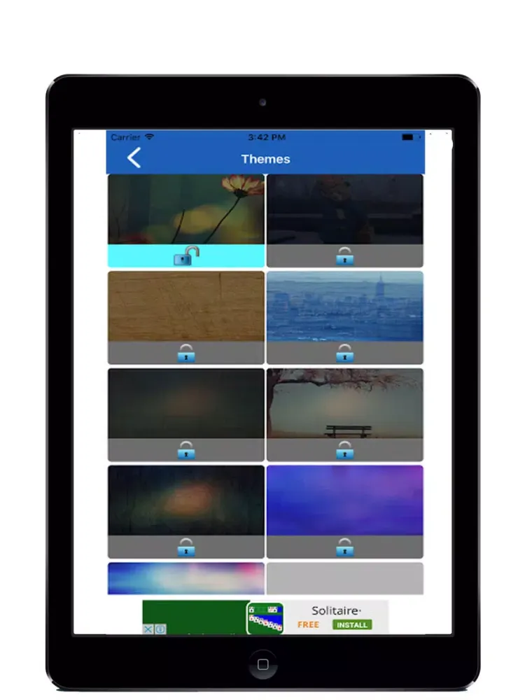 Custom keyboard Theme Color Keyboard Themes iPad  Screenshots