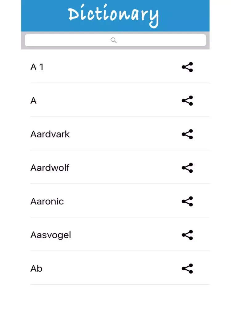 Captures d'écran de English To Urdu Dictionary V1 iPad 
