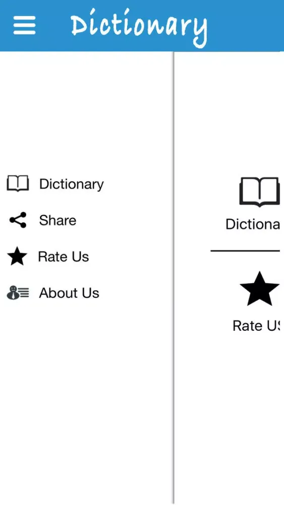 Captures d'écran de English To Urdu Dictionary V1