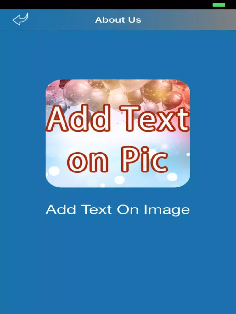 Screenshot di Add Text on Pictures with english poetry & Quotes iPad 