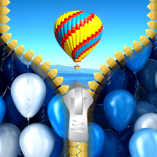 Balloon Zipper Lock Screen Balloon Zipper Lock Screen