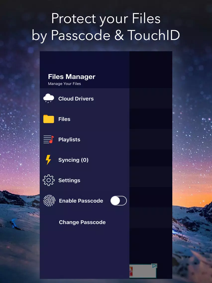 Tangkapan skrin File Manager Document Reader iPad 