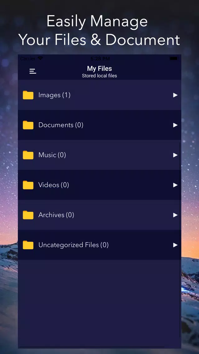 Tangkapan skrin File Manager Document Reader