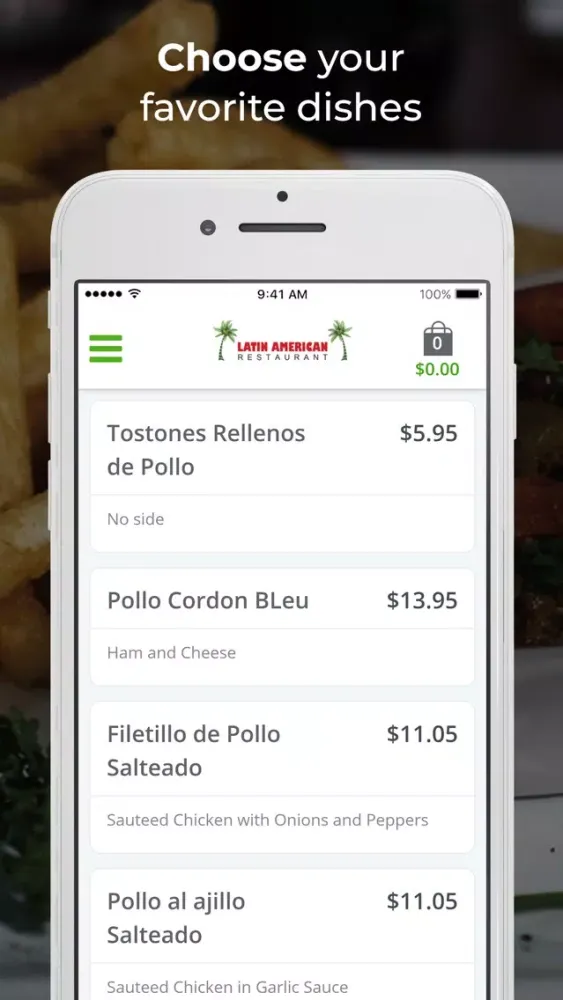 Latin American Restaurant سکرین شاٹس