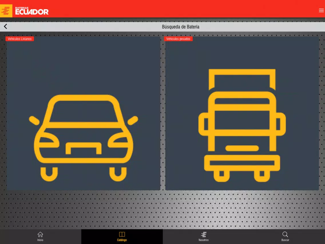 Baterías Ecuador iPad  Screenshots