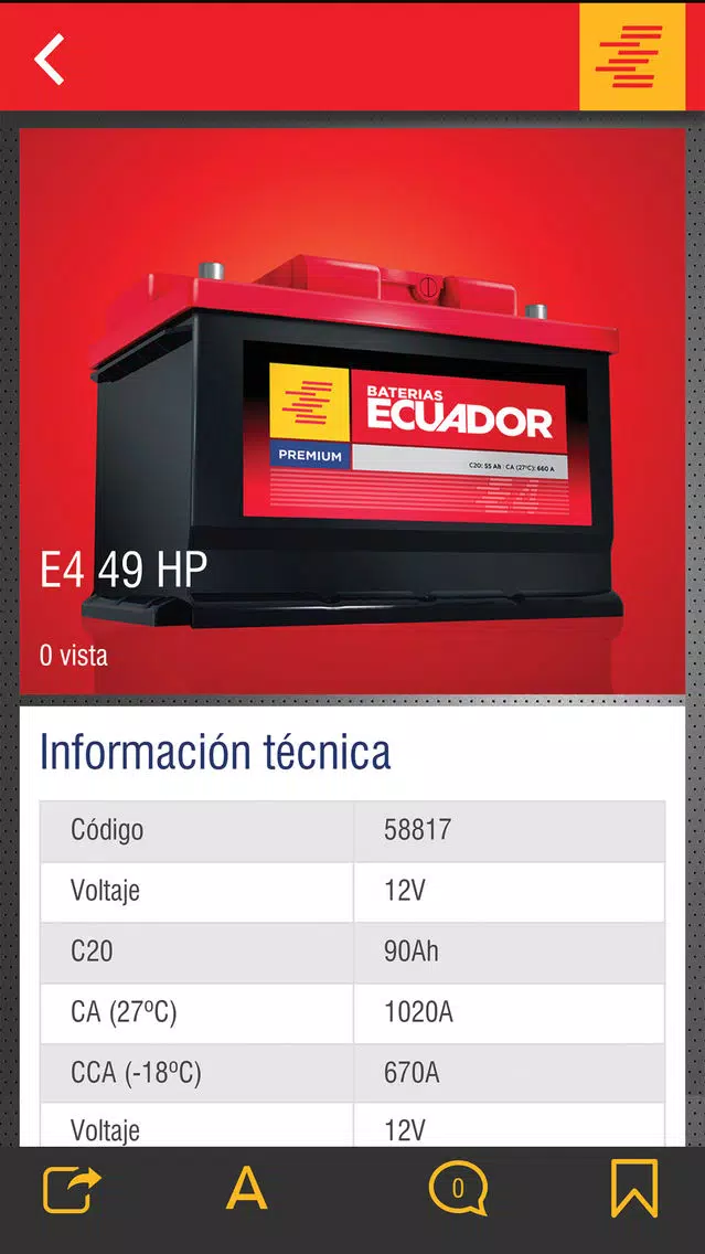 Baterías Ecuador Screenshots