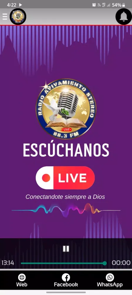 Скриншоты Radio Avivamiento Stereo