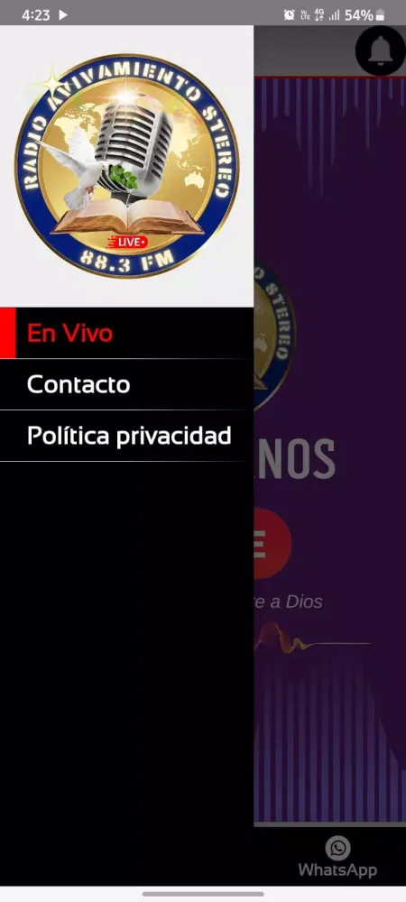 Скриншоты Radio Avivamiento Stereo