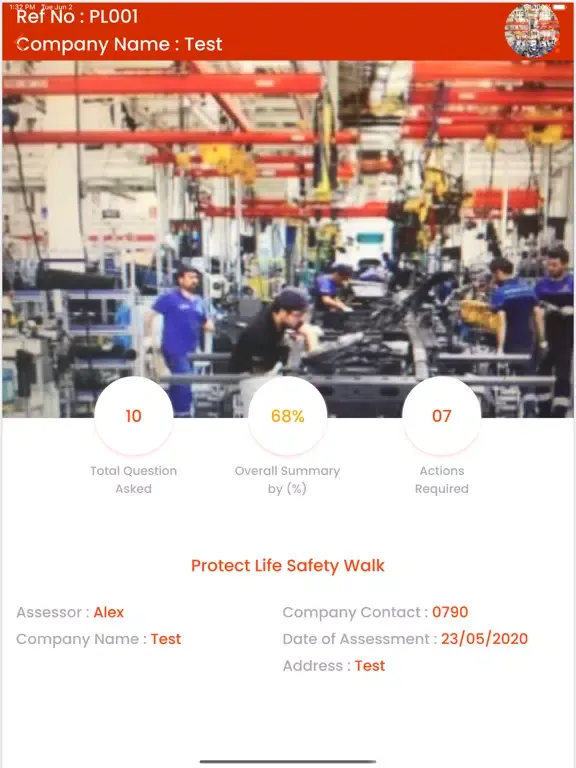 Screenshot di Assessor Pro iPad 