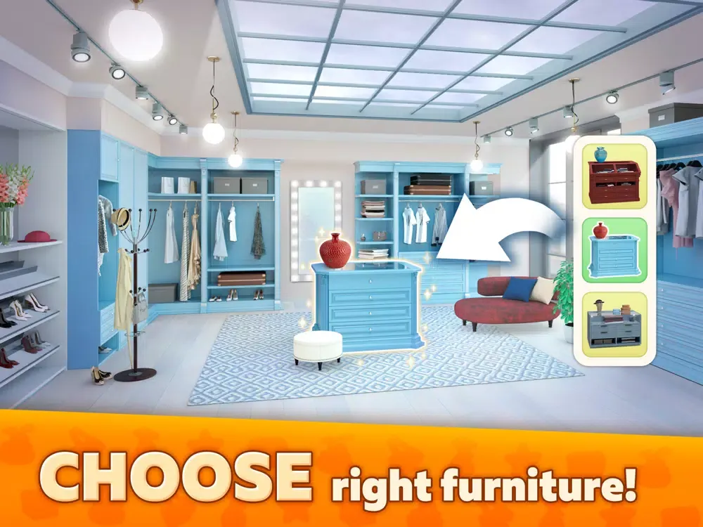 Merge Renovation: home remodel iPad  स्क्रीनशॉट
