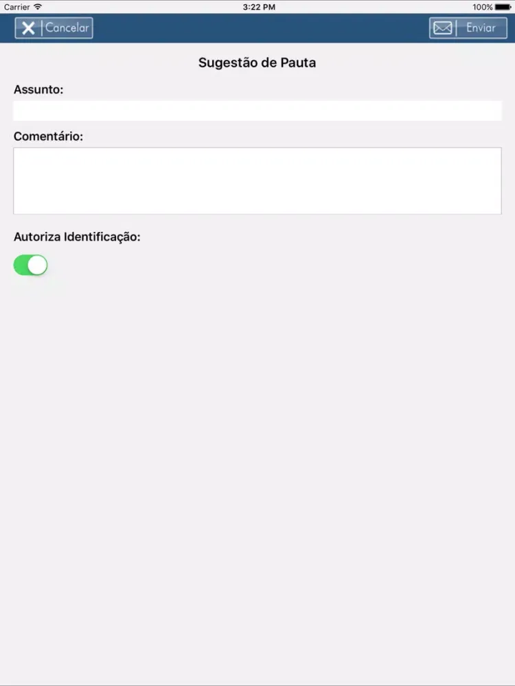 ภาพหน้าจอของ TEM VOCÊ iPad 