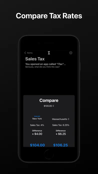 Скриншоты iTax - Cost Calculator