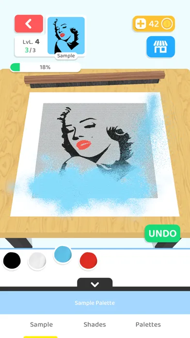 Colored Sand Painting سکرین شاٹس