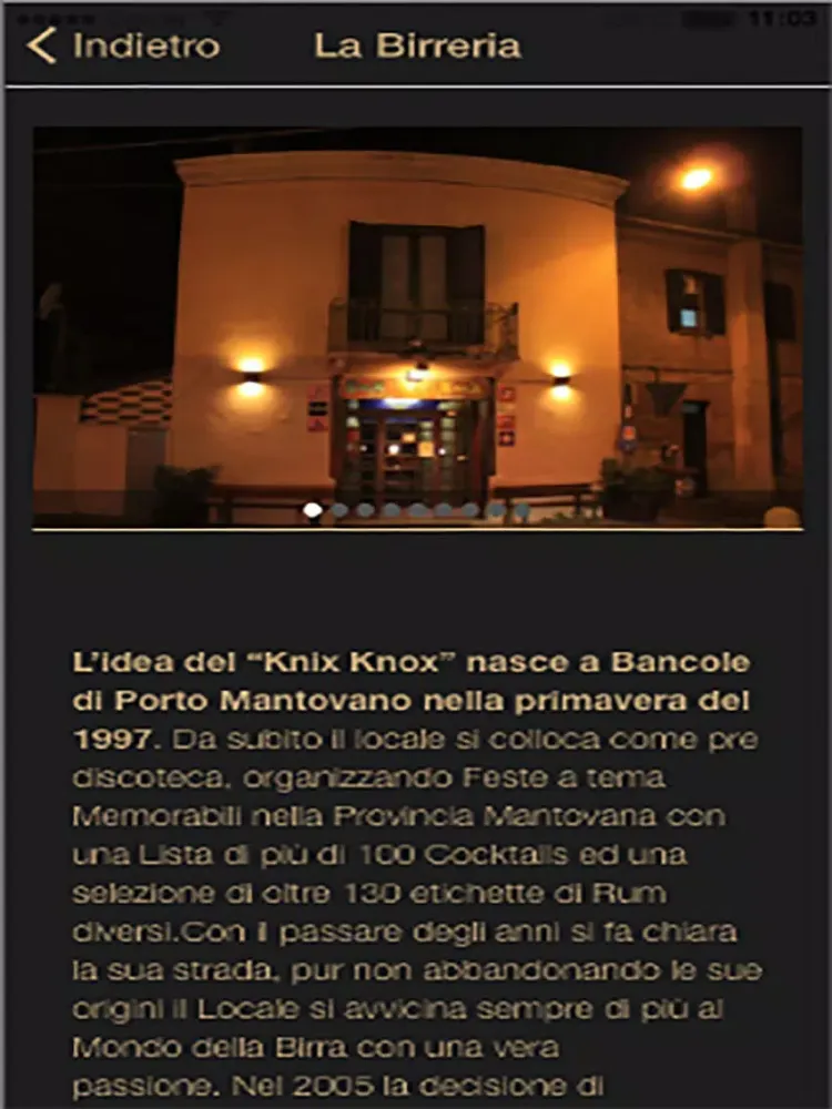Birreria Knix Knox iPad 스크린샷
