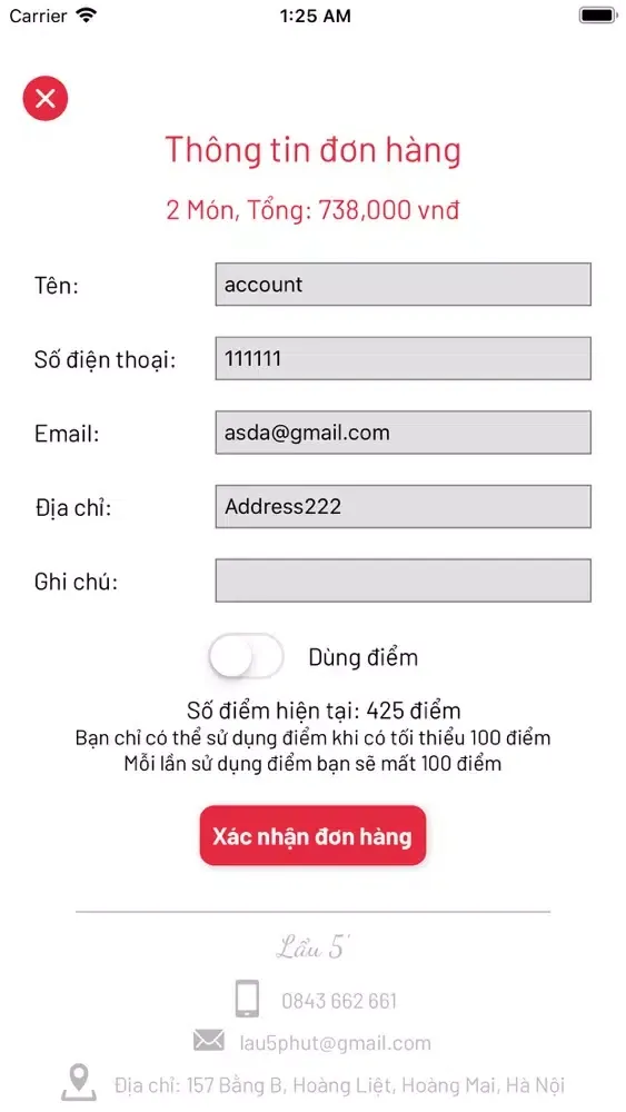 Capturas de pantalla de Lẩu 5 phút