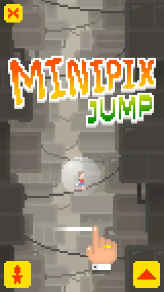 Captures d'écran de MiniPix Jump