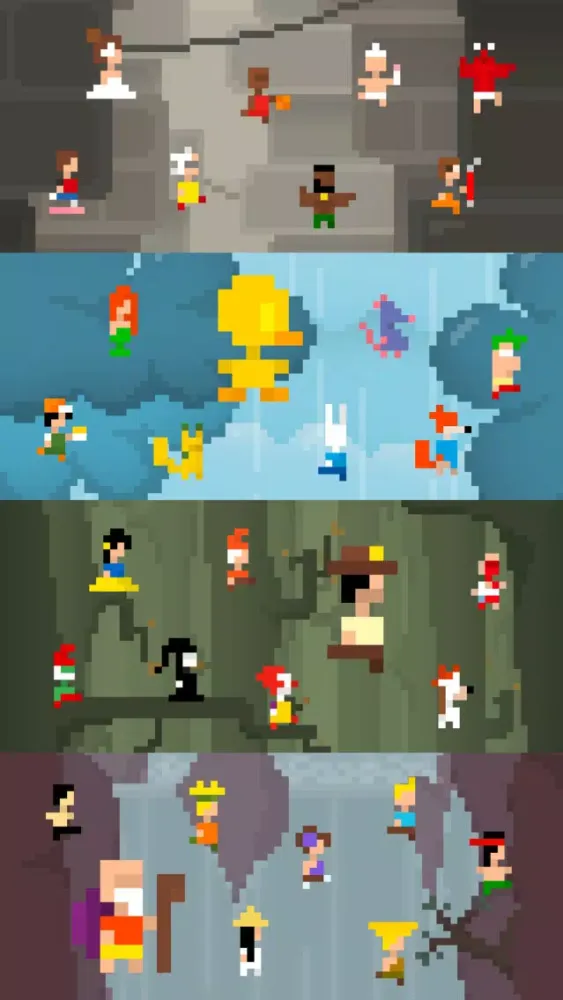 Captures d'écran de MiniPix Jump