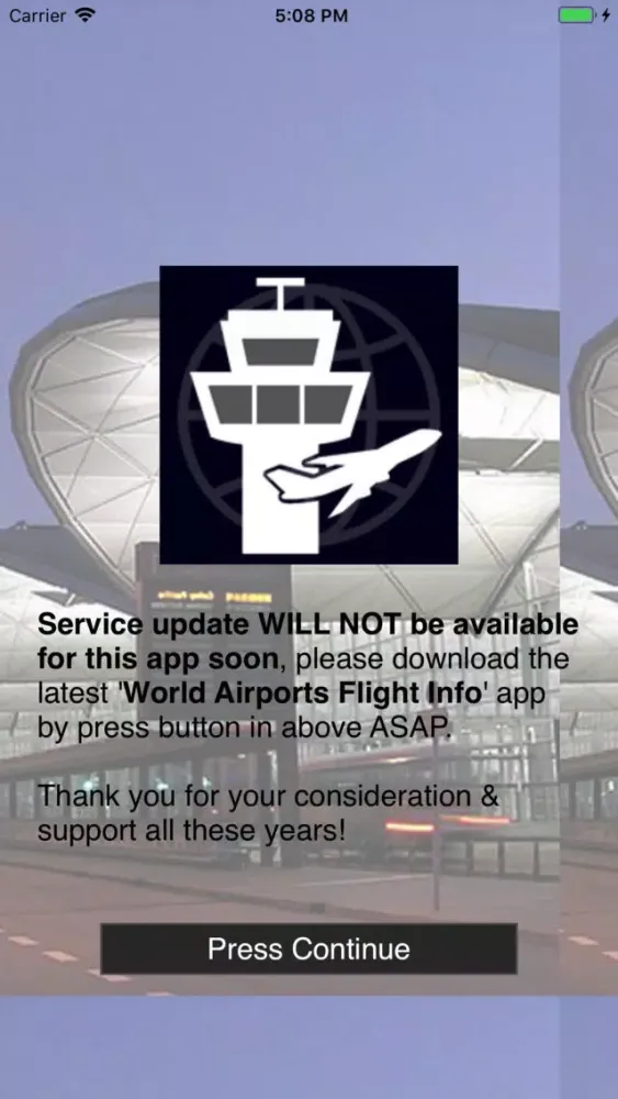 Скриншоты HK Intl Airport Flight Info