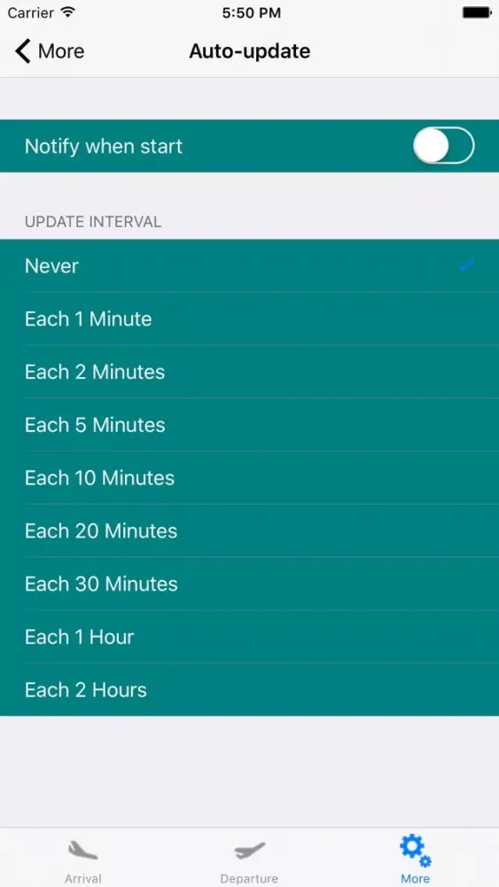 Capturas de pantalla de NY Newark Liberty Airport(EWR) Flight Info