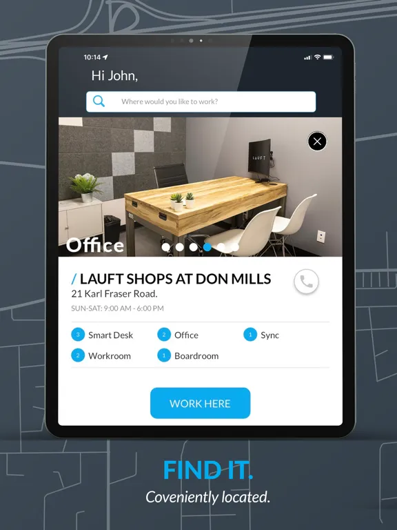 LAUFT - Flexible Workspace iPad  Screenshots