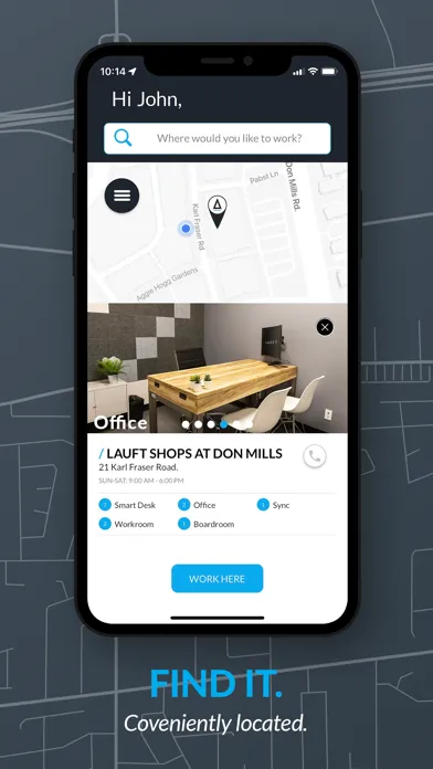 LAUFT - Flexible Workspace Screenshots
