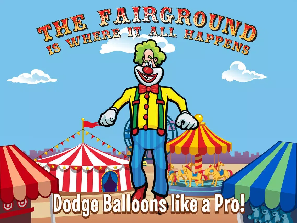 ภาพหน้าจอของ Laugh Clown Professional Balloon Dodger iPad 
