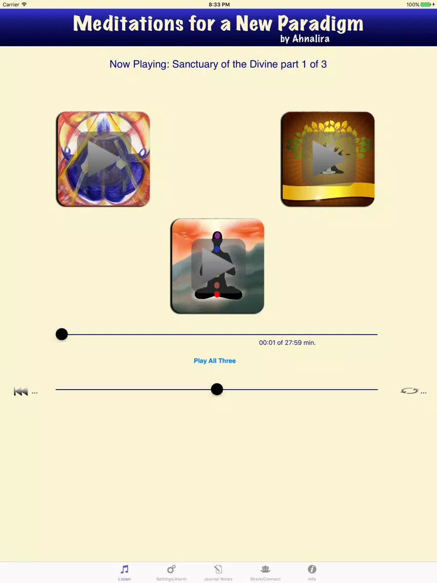 Meditations for a New Paradigm iPad  سکرین شاٹس
