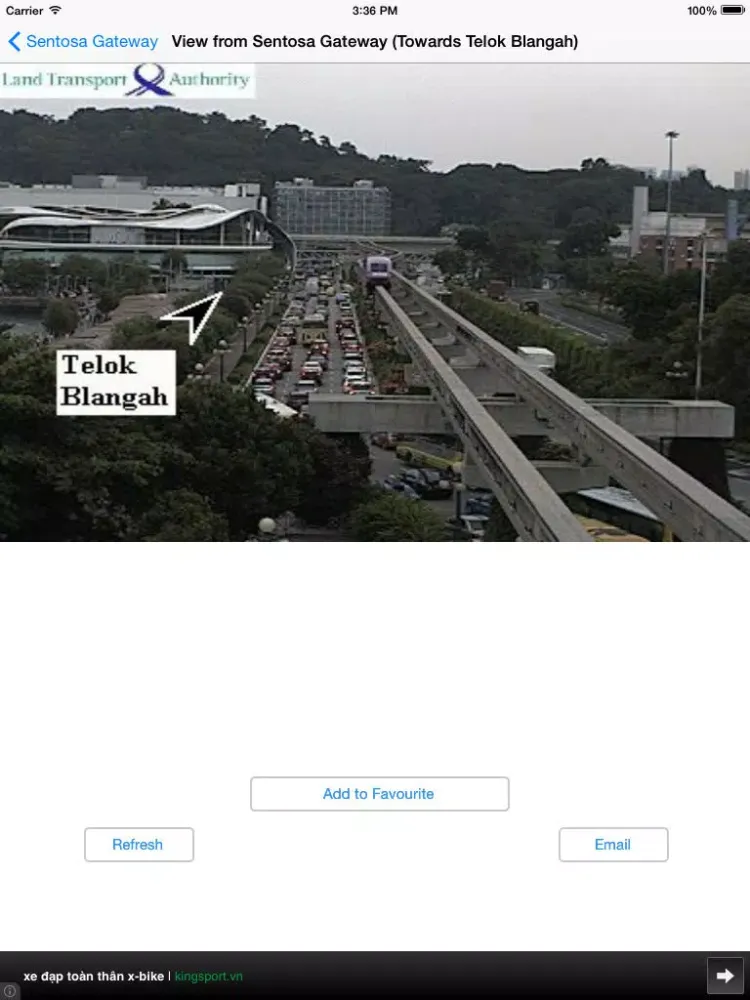 Traffic Cam SG - Traffic Cam in Singapore iPad  Screenshots