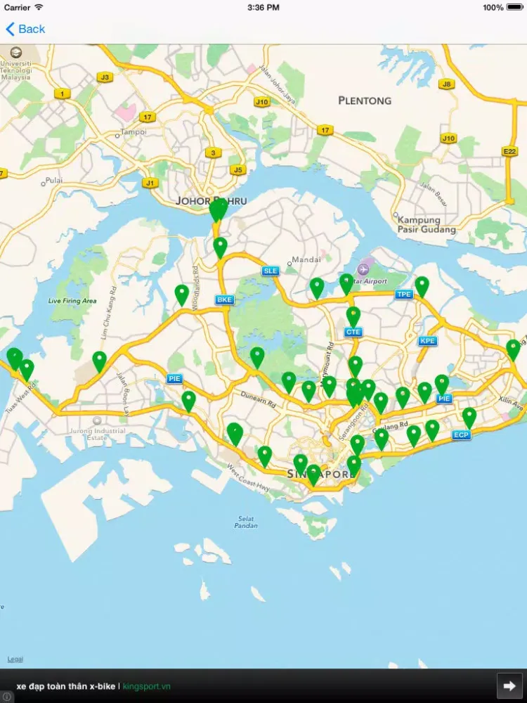 Traffic Cam SG - Traffic Cam in Singapore iPad  Screenshots