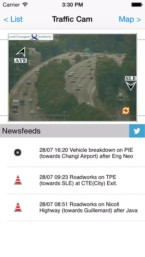Traffic Cam SG - Traffic Cam in Singapore Screenshots