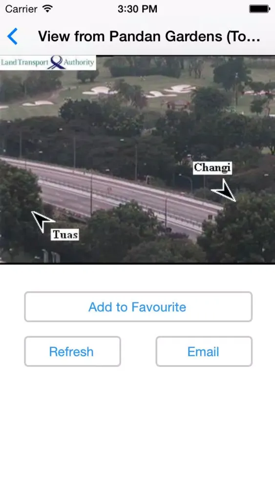Traffic Cam SG - Traffic Cam in Singapore Screenshots