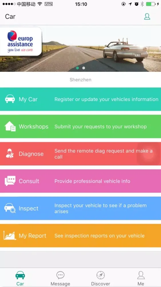 EA telematics Screenshots
